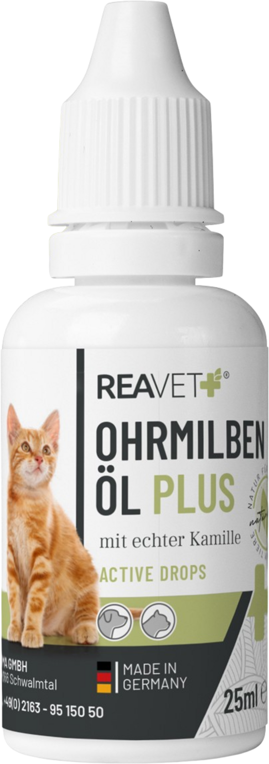 Reavet Ohrmilben L Plus F R Katzen Equusvitalis Onlineshop