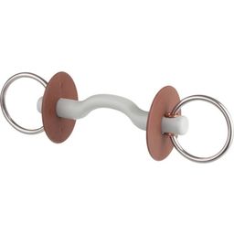 Loose Ring Bit Tongue Port Snaffle SOFT with 7,5 cm Ring