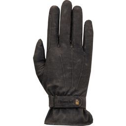 Zimske rokavice za jahanje "Weymouth", črne/stonewashed