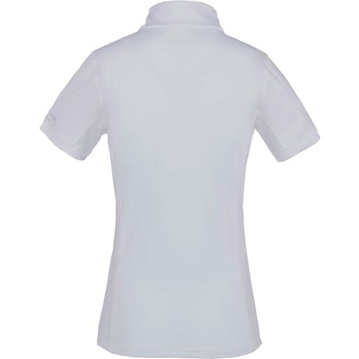 Classic Ladies Short Sleeved Show Shirt - White