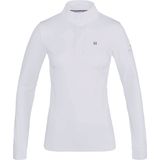 Classic Ladies Show Shirt. - Long Sleeved White
