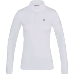T-Shirt de Concours Femmes "Classic" manches longues blanc