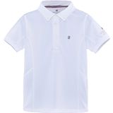 Športna majica za dečke s kratkimi rokavi "Classic" v beli barvi