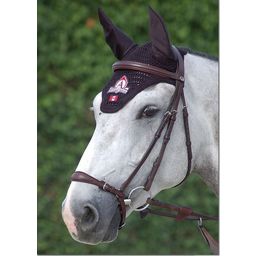New English Collection Drop Noseband Bridle, Brown
