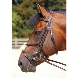 Working Collection Bridle Mexican Noseband - Brown