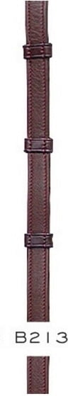 New English Collection Hunter Reins 5/8 Brown