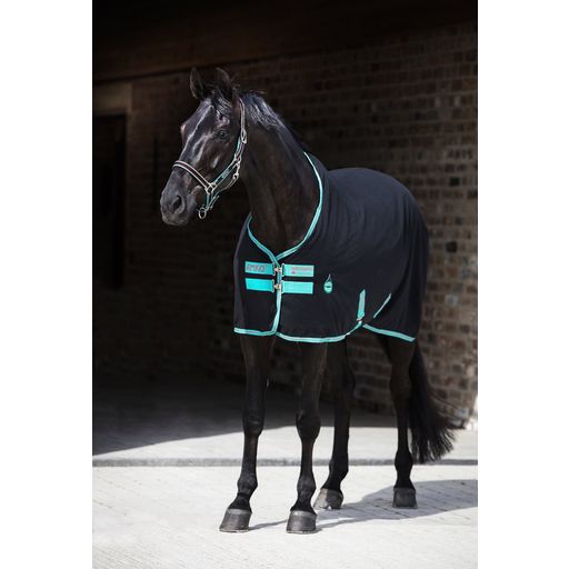 Horseware Ireland Amigo Stable Sheet - Black/Teal