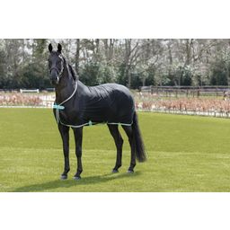 Horseware Ireland Amigo Net Cooler - Black/Teal