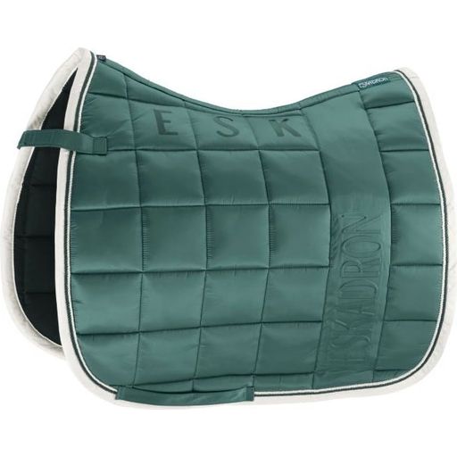 Saddle Cloth Big Square Glossy Seapine Green