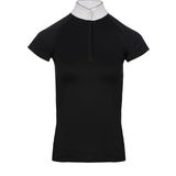 Sara Short Sleeve Competition Shirt - "Black"