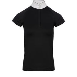 Sara Short Sleeve Competition Shirt - "Black"