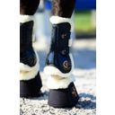 Kentucky Horsewear Sheepskin Leather Overreach Boots