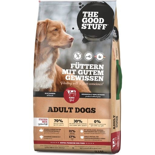 The Goodstuff Телешко Adult Суха храна за кучета - 12,50 кг