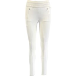 Ženske jahalne hlače "Gia Grip Athleisure" bele