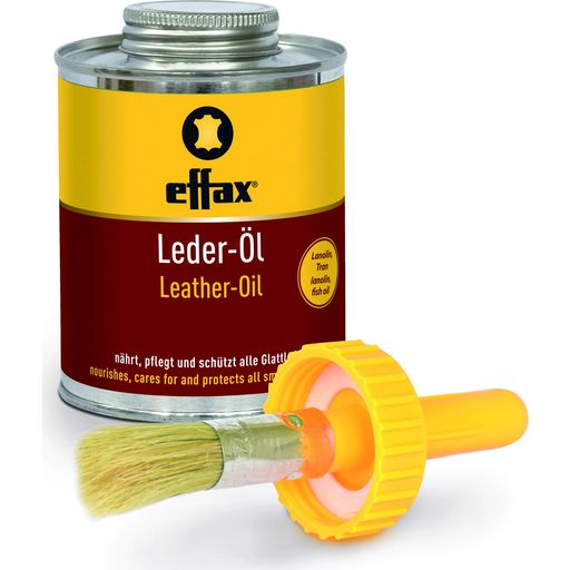 Effax Läderolja med penseldosa - 475 ml