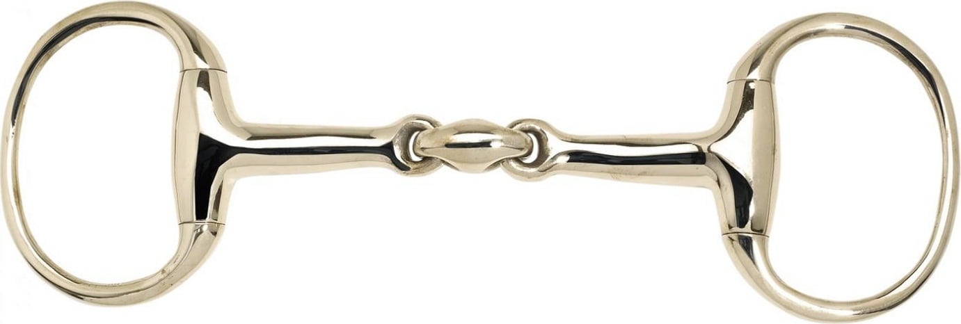 Eggbutt Snaffle KAUGAN, French-Link, Thin