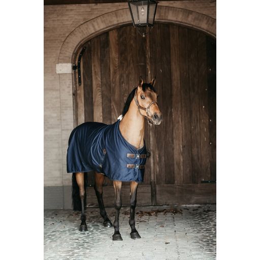 Kentucky Horsewear Chemise Cotton Sheet bleu marine