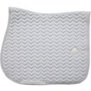 Kentucky Horsewear Saddle Pad Fishbone Jumping - White