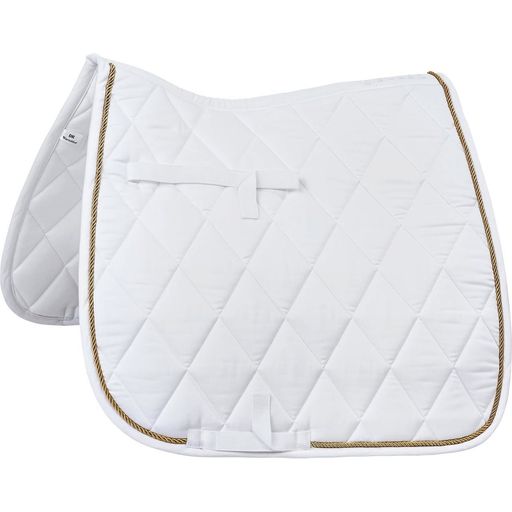 Saddle Cloth SUPREME PRO - White/Gold/White
