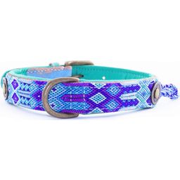 Gipsy Collection Dog Collar - Blue 2.5cm