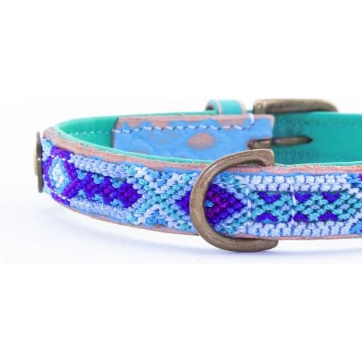 Gipsy Collection Dog Collar - Blue 2cm
