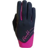 Ladies Winter Riding Gloves "June" - Black/Berry