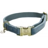 Kentucky Dogwear Velvet Dog Collar - Light Blue