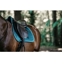 Kentucky Horsewear Zadeldoek Velvet Jumping - smaragd