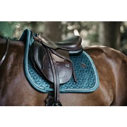 Kentucky Horsewear Zadeldoek Velvet Jumping - smaragd