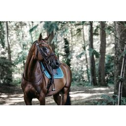 Kentucky Horsewear Zadeldoek Velvet Jumping - smaragd