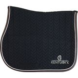 Kentucky Horsewear Saddle Pad "Leather Fishbone"