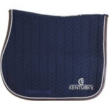 Kentucky Horsewear Tapis de Selle Saut "Leather Fishbone"