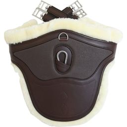 Kentucky Horsewear Lambskin Cleated Belt - Special Brown