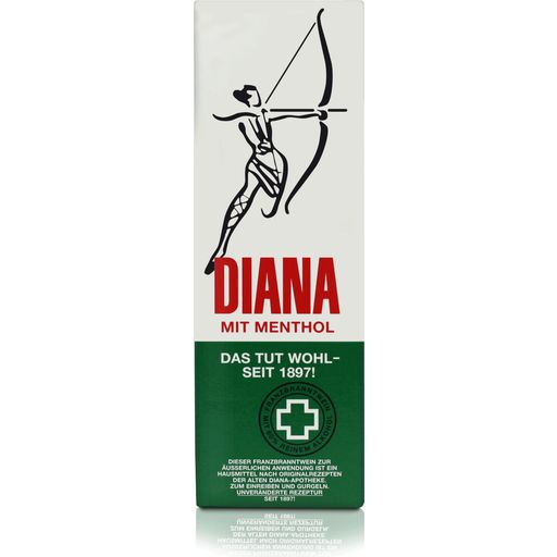 DIANA Rubbing Alcohol with Menthol in a Glass Bottle