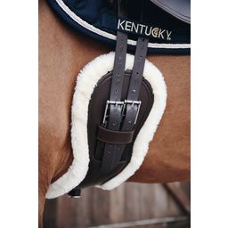 Kentucky Horsewear Anatomischer Lammfell-Kurzgurt 