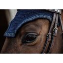 Kentucky Horsewear Fly Veil Wellington Glitter & Stone - Azul marino