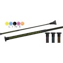 Cravache Obstacle COLORLINE Poignée Ruban 60 cm