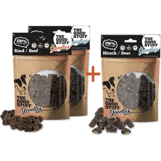 Offer: Buy 2 dog reward cubes and get one free!
