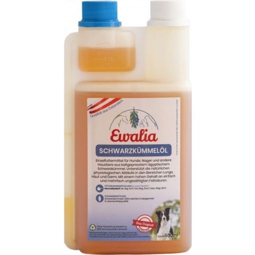 Ewalia Schwarzkümmelöl für Tiere - 500 ml