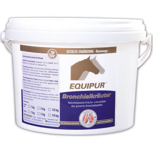 Equipur Bronchial Herb Pellets - 3kg bucket