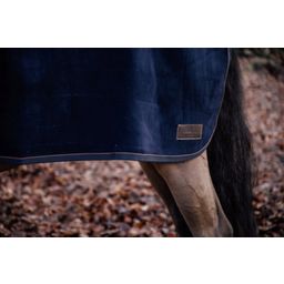 Kentucky Horsewear Uitrijdeken Heavy Fleece - Marineblauw