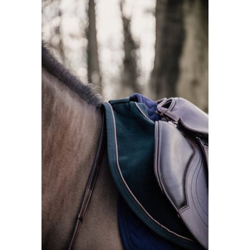 Kentucky Horsewear Heavy Fleece Riding Rug - Pine Green