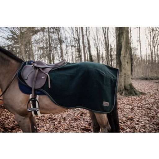 Kentucky Horsewear Heavy Fleece Riding Rug - Pine Green
