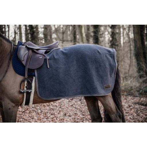 Kentucky Horsewear Quarter Rug Heavy Fleece - Dark Grey
