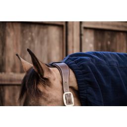 Kentucky Horsewear Heavy Fleece Horse Scarf - Marineblauw - Full