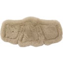 Stübben Equi-Soft Pad for Saddle Girth - Beige-Brown Lambskin