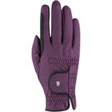 "Malta Winter" Riding Gloves - Grape Wine