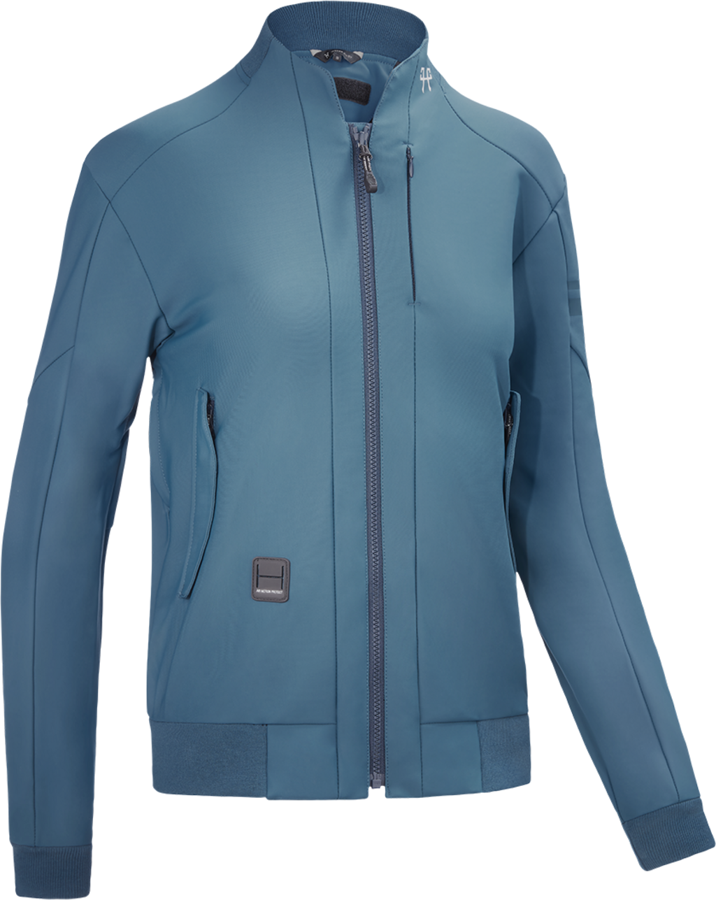 Horse Pilot Bomber Jacket - Teal