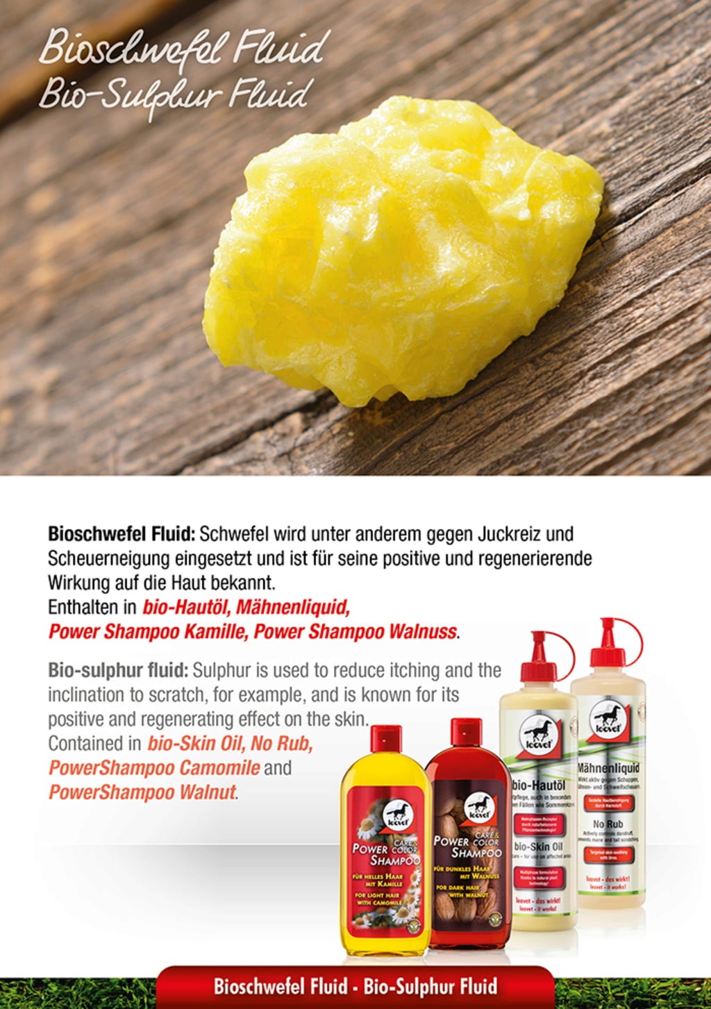 leovet Power Striegel Спрей за тъмни коне