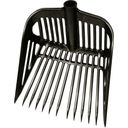 Kerbl Stable Spreading and Manure Fork - Black